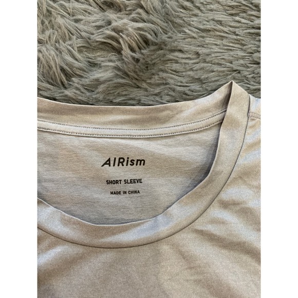 Airism Men's‎ Gray Short Sleeve T-shirt. Size XS - Picture 5 of 7